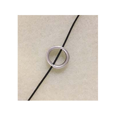 anneaux relief, passant, 1 cm, zamac