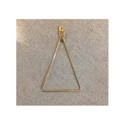 Cuivre - Pendentif triangle - 4 cm