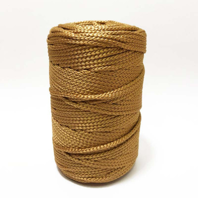 100 m, corde nylon doré, 3 mm