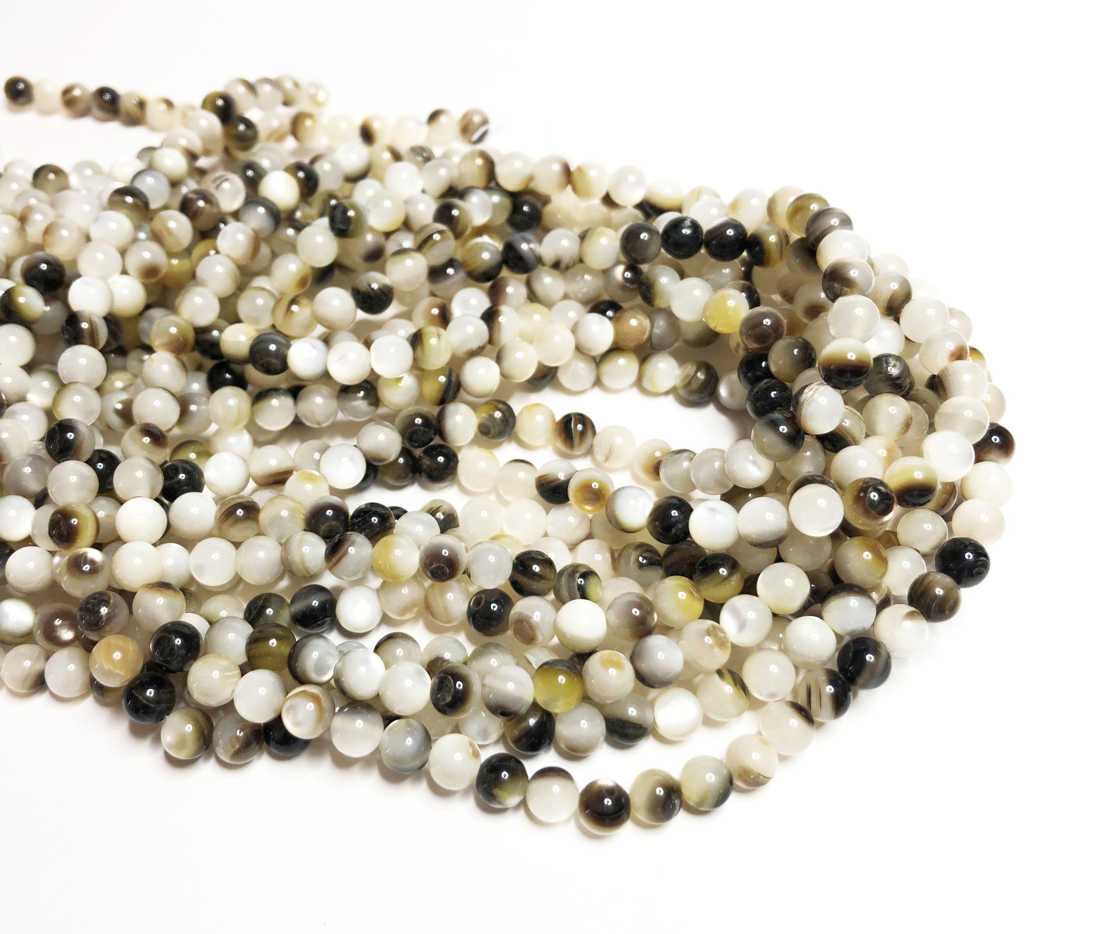 Naler D/écorations de la F/ête Perle Artificielle Blanc 4//6//8//10 mm pour lartisanat DIY Lot de 450