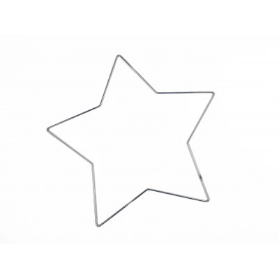 Support métal étoile, 32 cm. À personnaliser