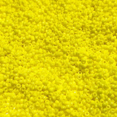11/0 - 10 g Miyuki rocailles, jaune opaque