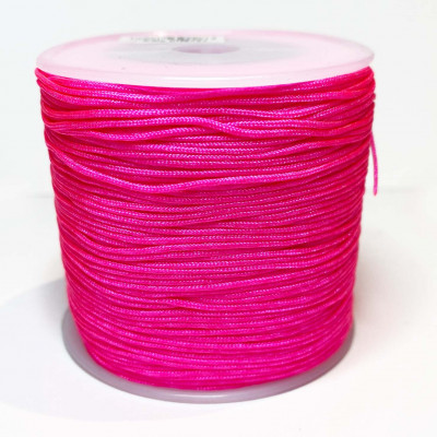 0,8 m Cordon en nylon, rose fluo