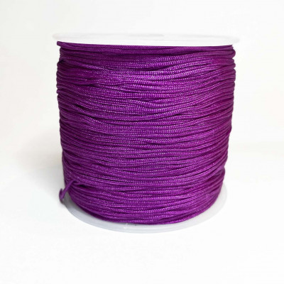0,8 m Cordon en nylon, violet intense