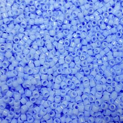 5 g, Miyuki delica 11/0, bleu lavande. DB1137